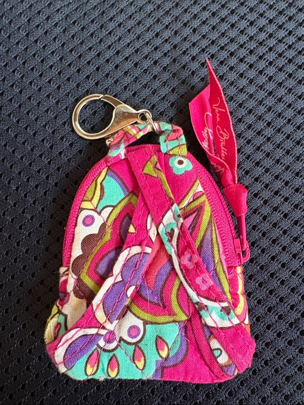 Vera Bradley Backpack Key Chain - Picture 3 of 4